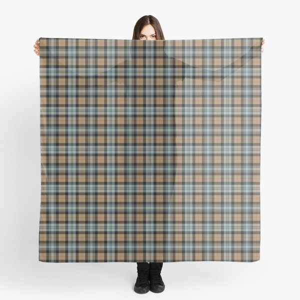 Murray Weathered tartan scarf