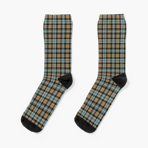 Murray Weathered tartan socks