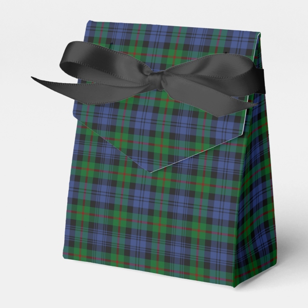 Murray tartan favor box