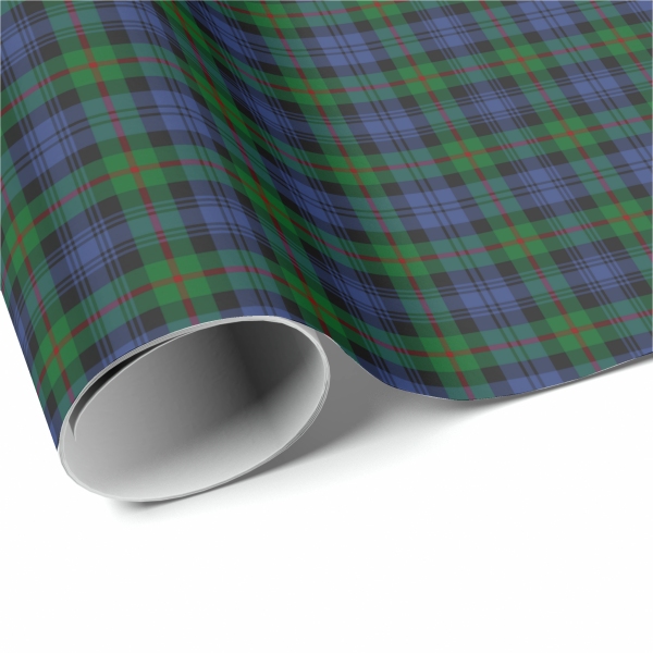 Murray tartan wrapping paper