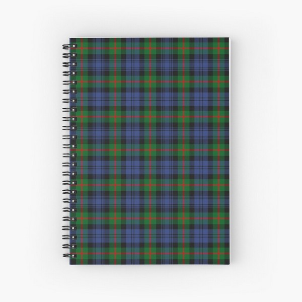 Murray tartan spiral notebook