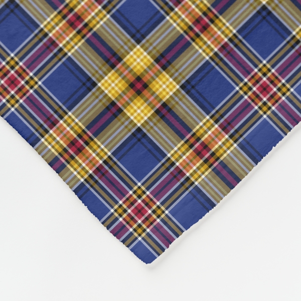 Murtagh tartan fleece blanket