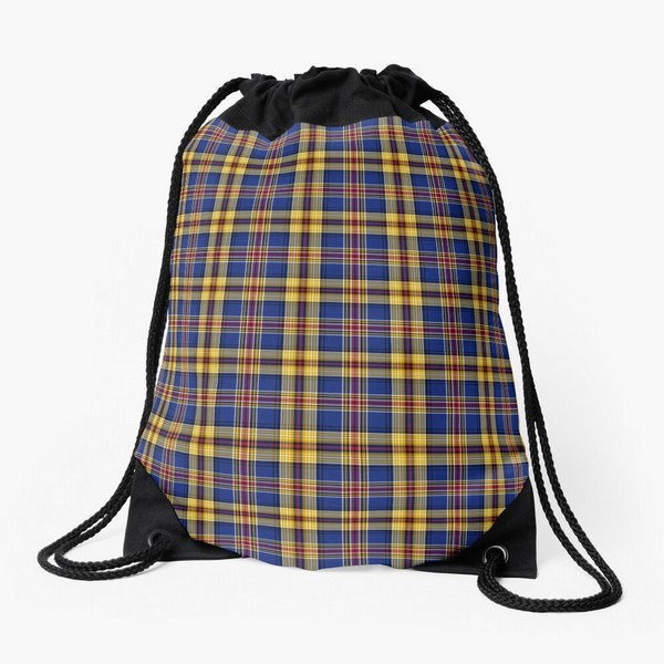 Murtagh tartan drawstring bag