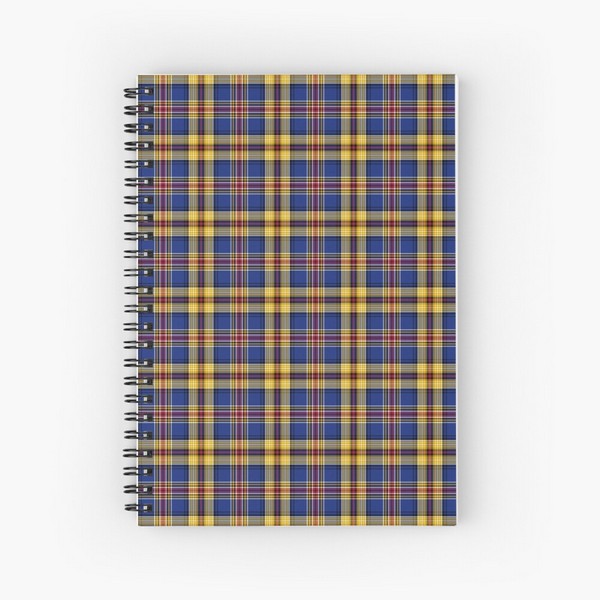 Murtagh tartan spiral notebook