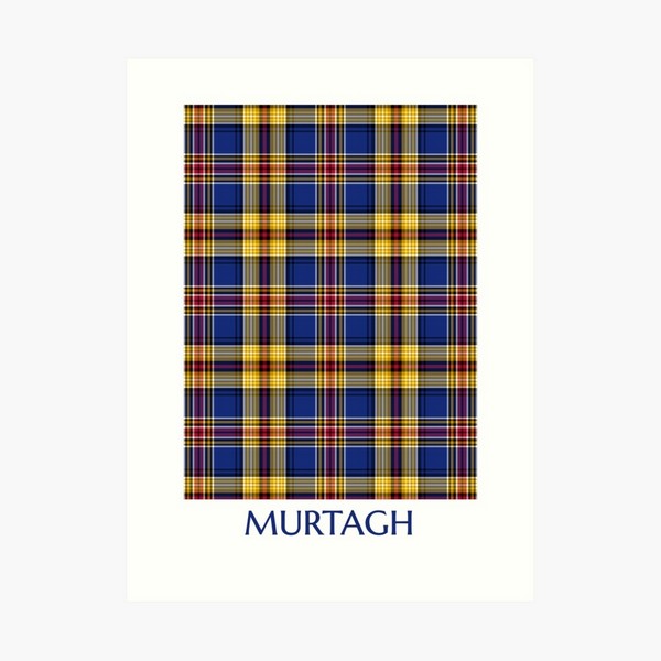 Murtagh tartan art print