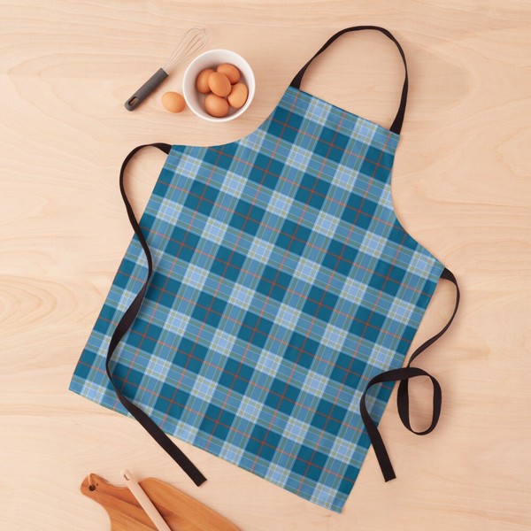 Musselburgh District tartan apron