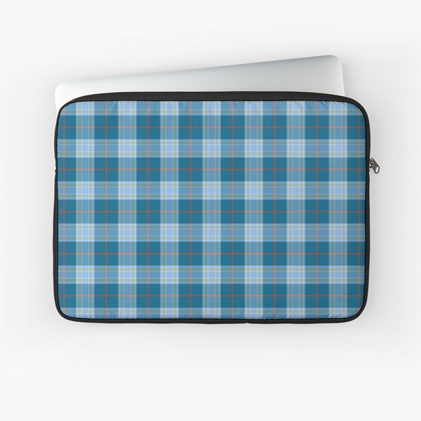 Musselburgh District tartan laptop sleeve