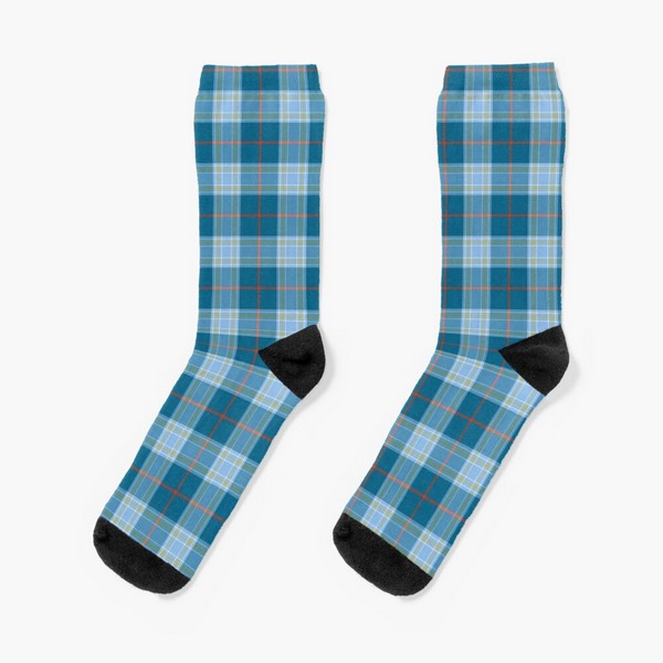 Musselburgh District tartan socks
