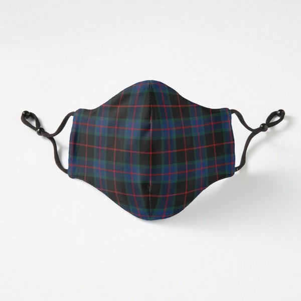 Nairn tartan fitted face mask