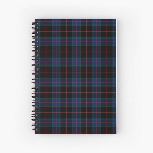 Nairn tartan spiral notebook