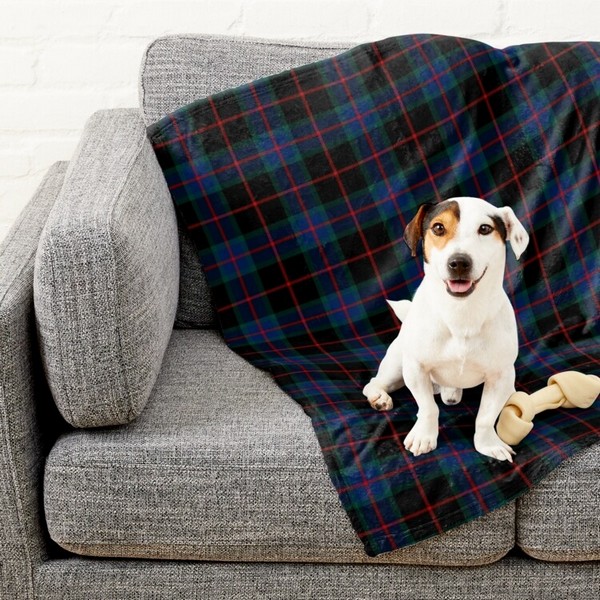 Nairn tartan pet blanket