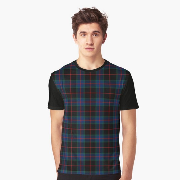 Nairn tartan tee shirt