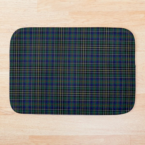Nairn District tartan floor mat