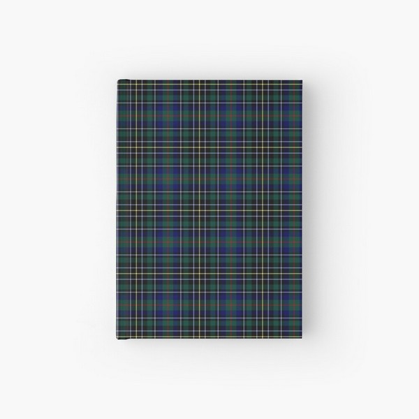 Nairn District tartan hardcover journal