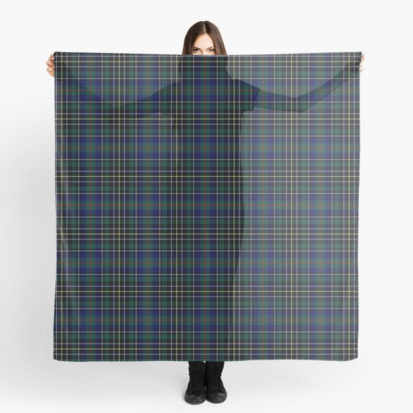 Nairn District tartan scarf