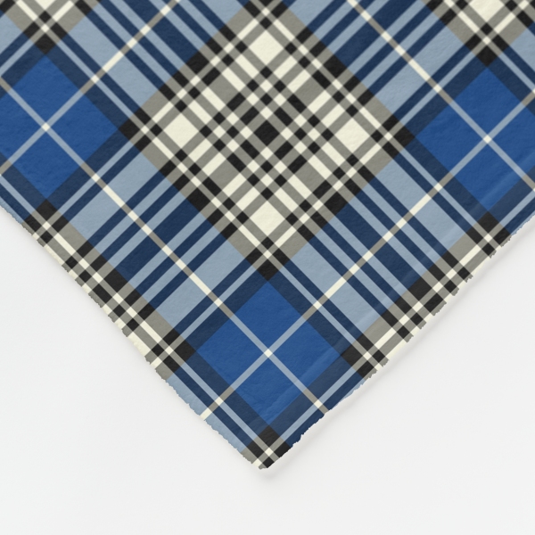 Napier tartan fleece blanket