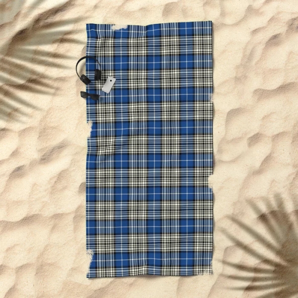 Napier tartan beach towel