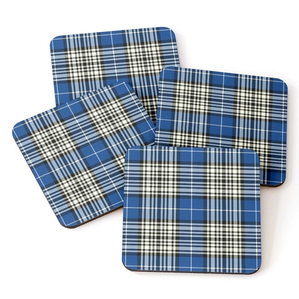 Clan Napier Tartan Coasters