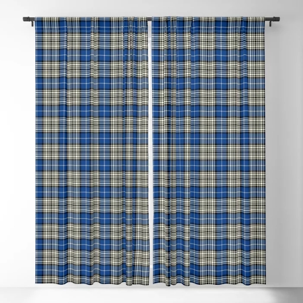 Napier tartan blackout curtains