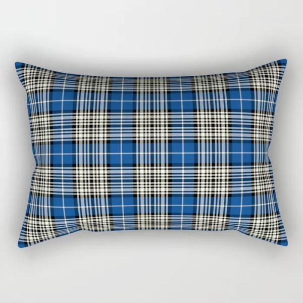 Napier tartan rectangular throw pillow