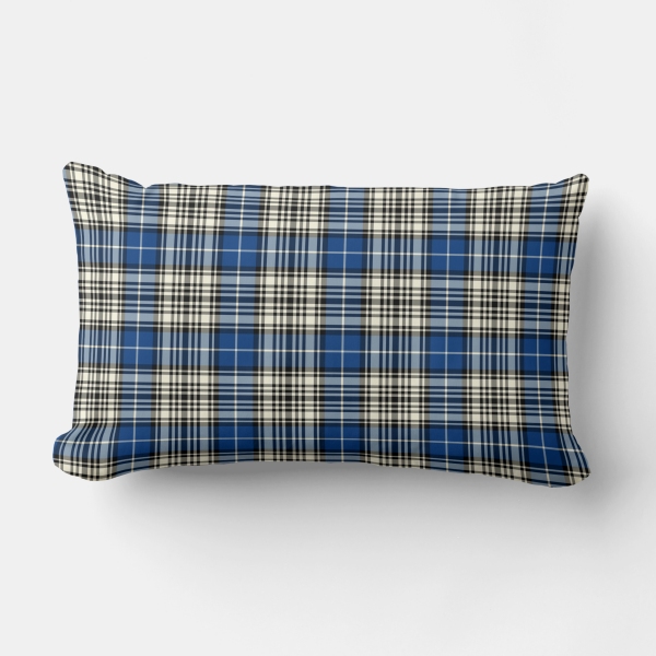 Napier tartan lumbar cushion