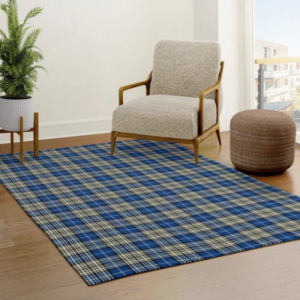 Napier tartan area rug