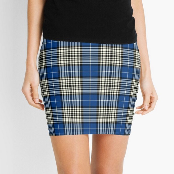 Napier tartan mini skirt