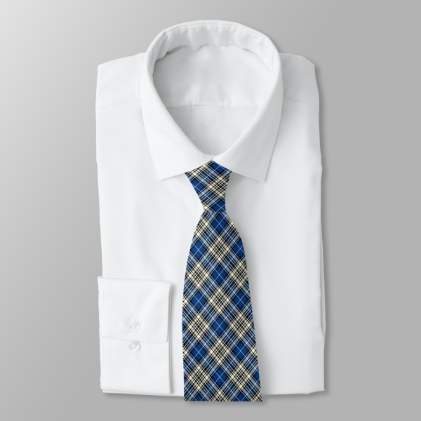 Napier tartan necktie