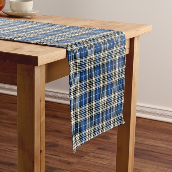 Napier tartan table runner