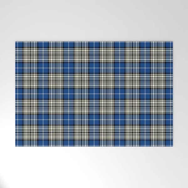 Napier tartan welcome mat