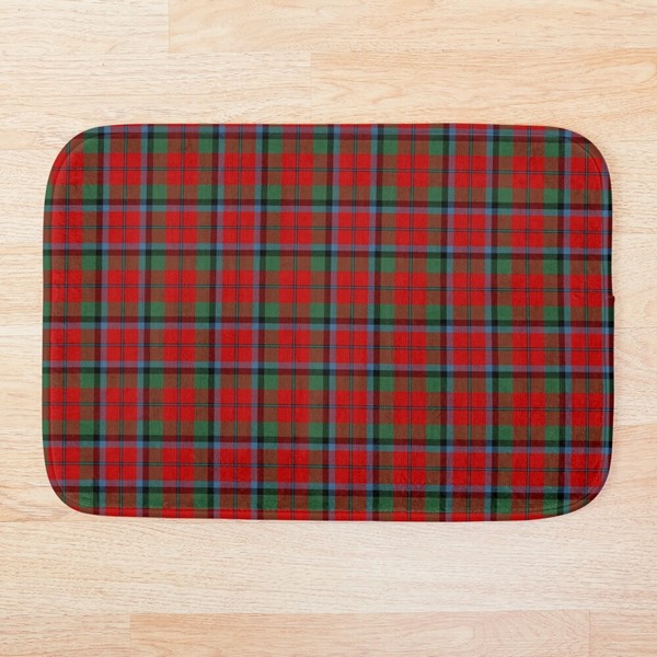 Naughton tartan floor mat