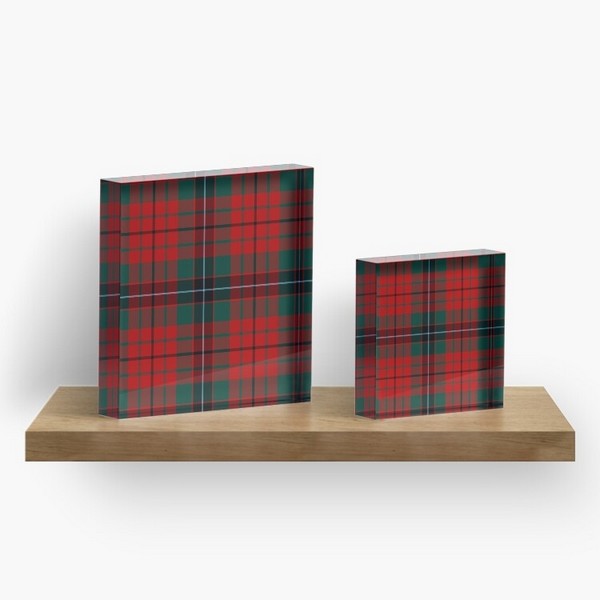 Nicolson tartan acrylic block