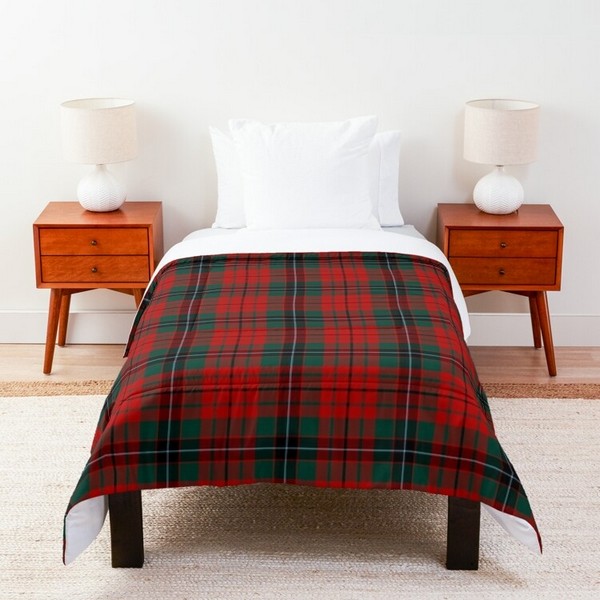Clan Nicolson Tartan Comforter