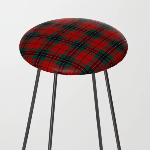 Nicolson tartan counter stool