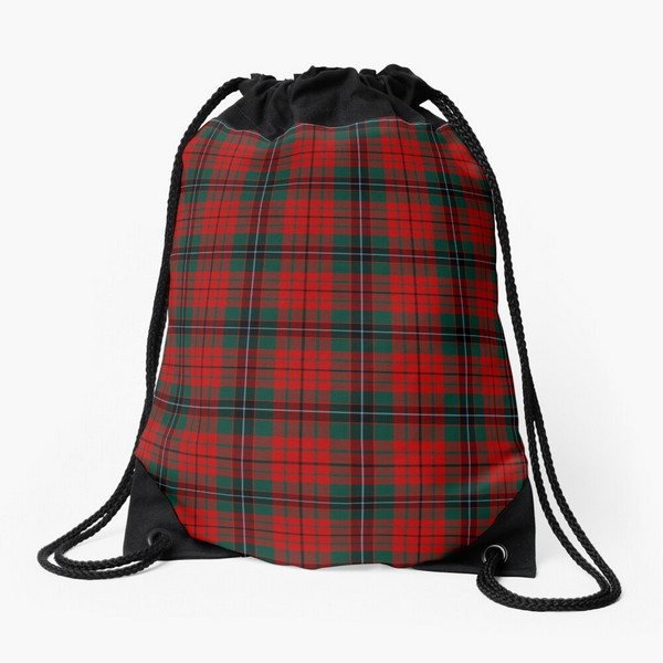 Nicolson tartan drawstring bag