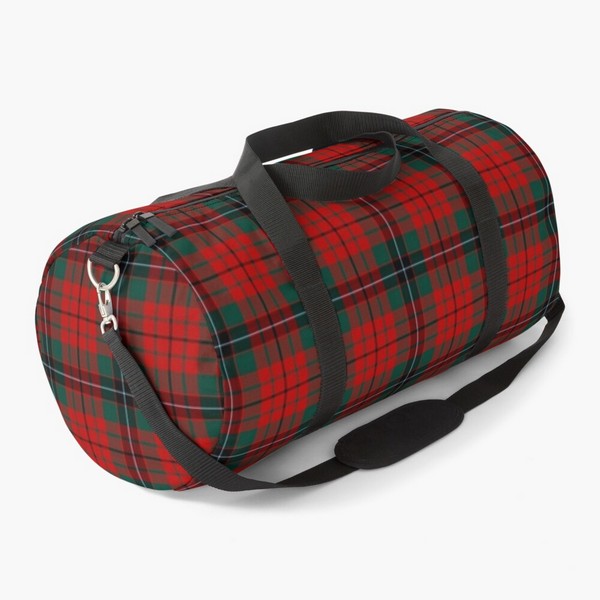 Nicolson tartan duffle bag