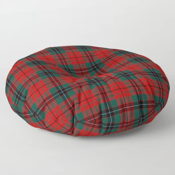 Nicolson tartan floor pillow