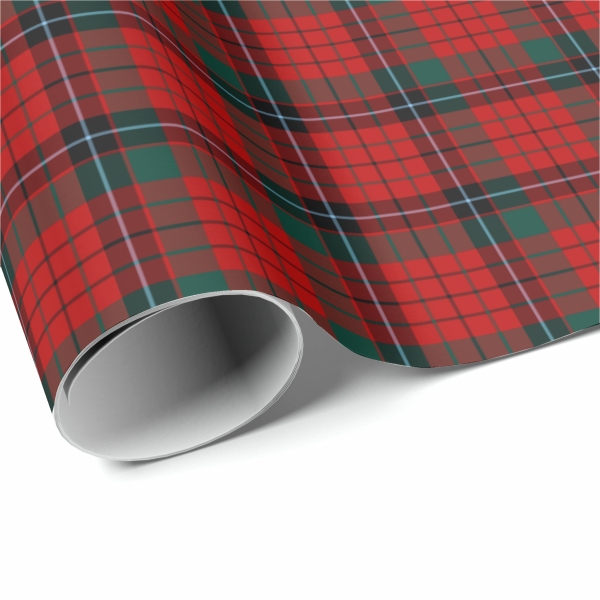 Nicolson tartan wrapping paper