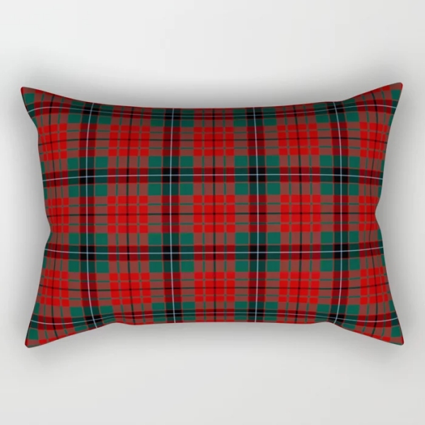 Clan Nicolson Tartan Throw Pillow