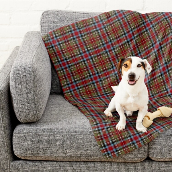 North Carolina Tartan Pet Blanket