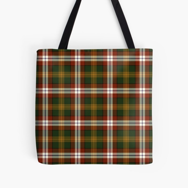 Northwest Territories tartan tote bag