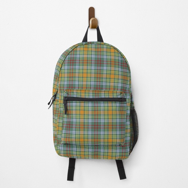 O'Brien tartan backpack