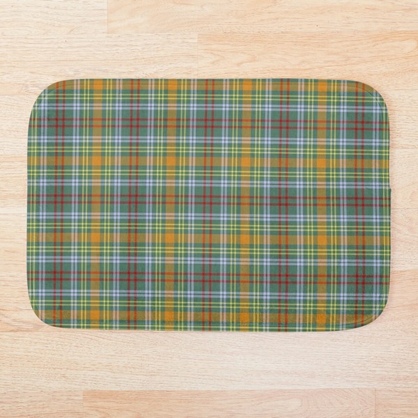 O'Brien tartan floor mat