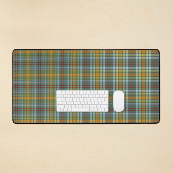 O'Brien tartan desk mat