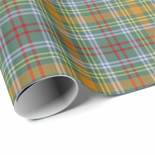 O'Brien tartan wrapping paper