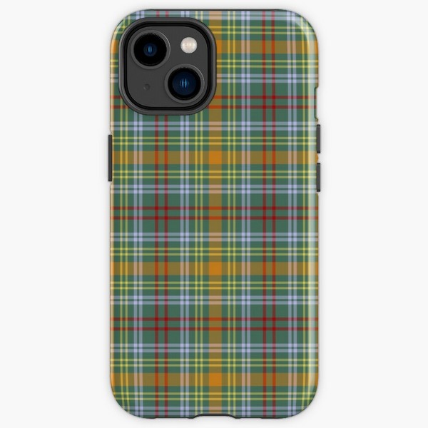 Clan O'Brien Tartan iPhone Case