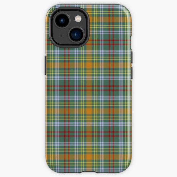 O'Brien tartan iPhone case