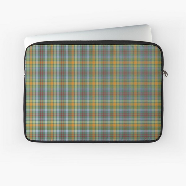 O'Brien tartan laptop sleeve