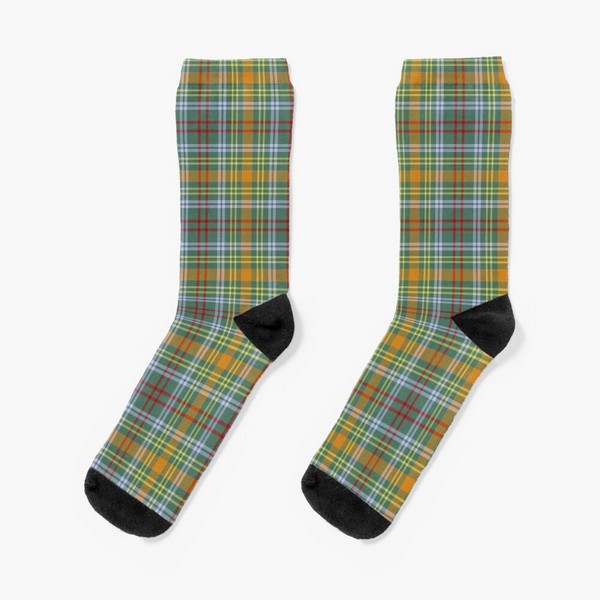 O'Brien tartan socks