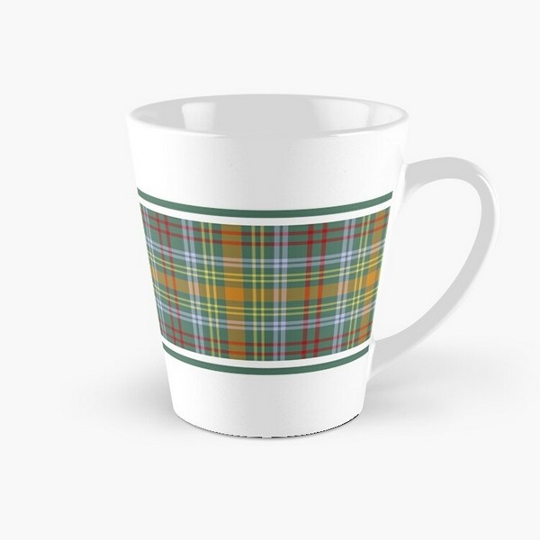 O'Brien tartan tall mug